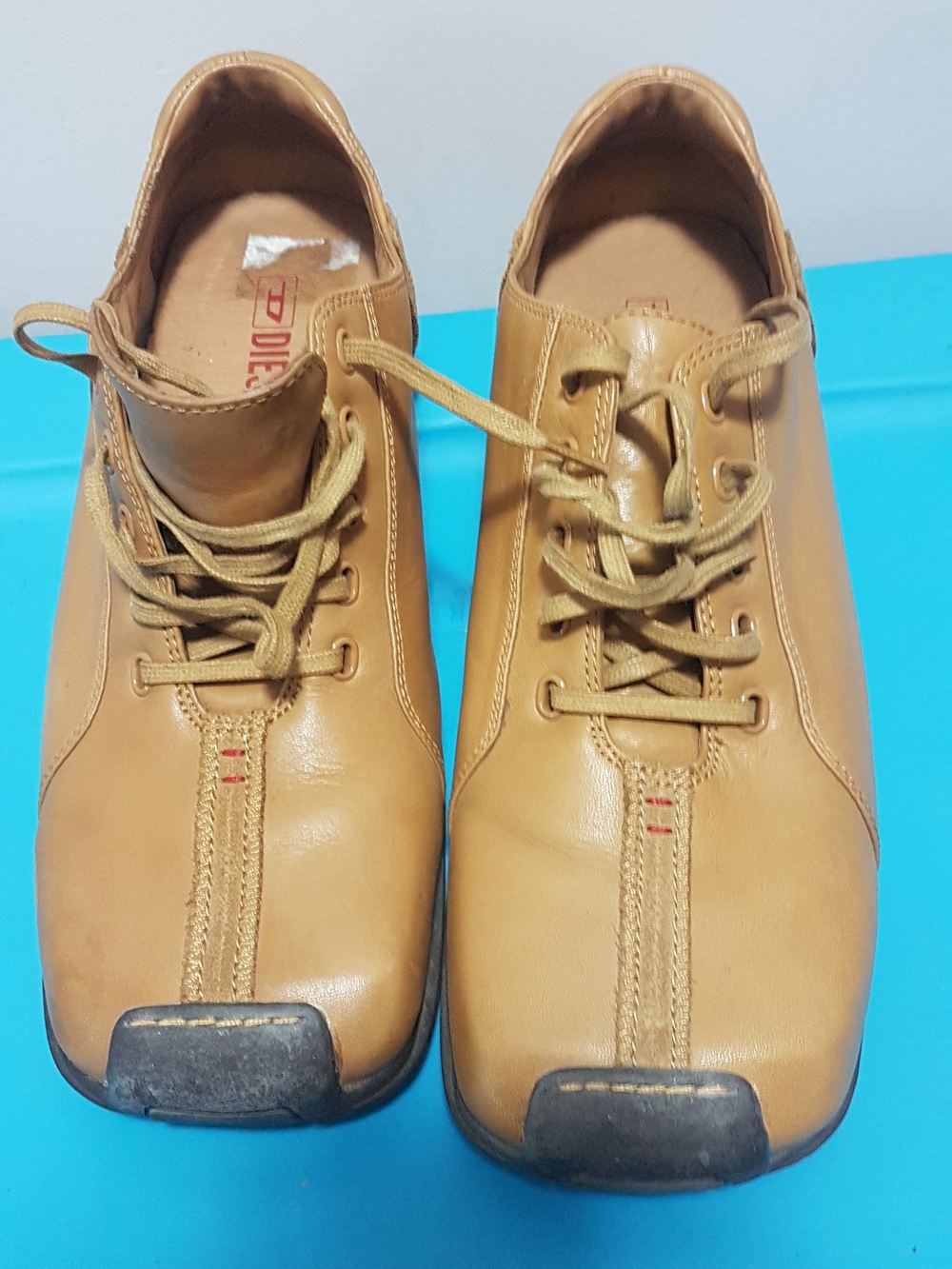 Diesel Pilsner - Men's Tan Leather Shoes